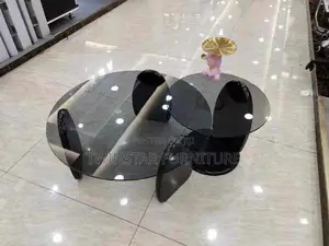 New Modern Glass Top Centre Table Stool
