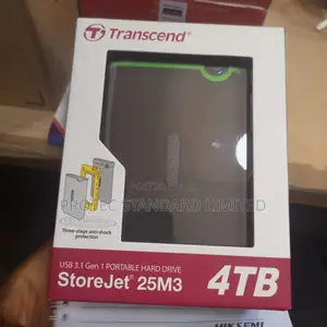 Transcend Extennal HDD 4tb