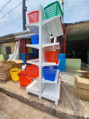Double Supermarket Shelves