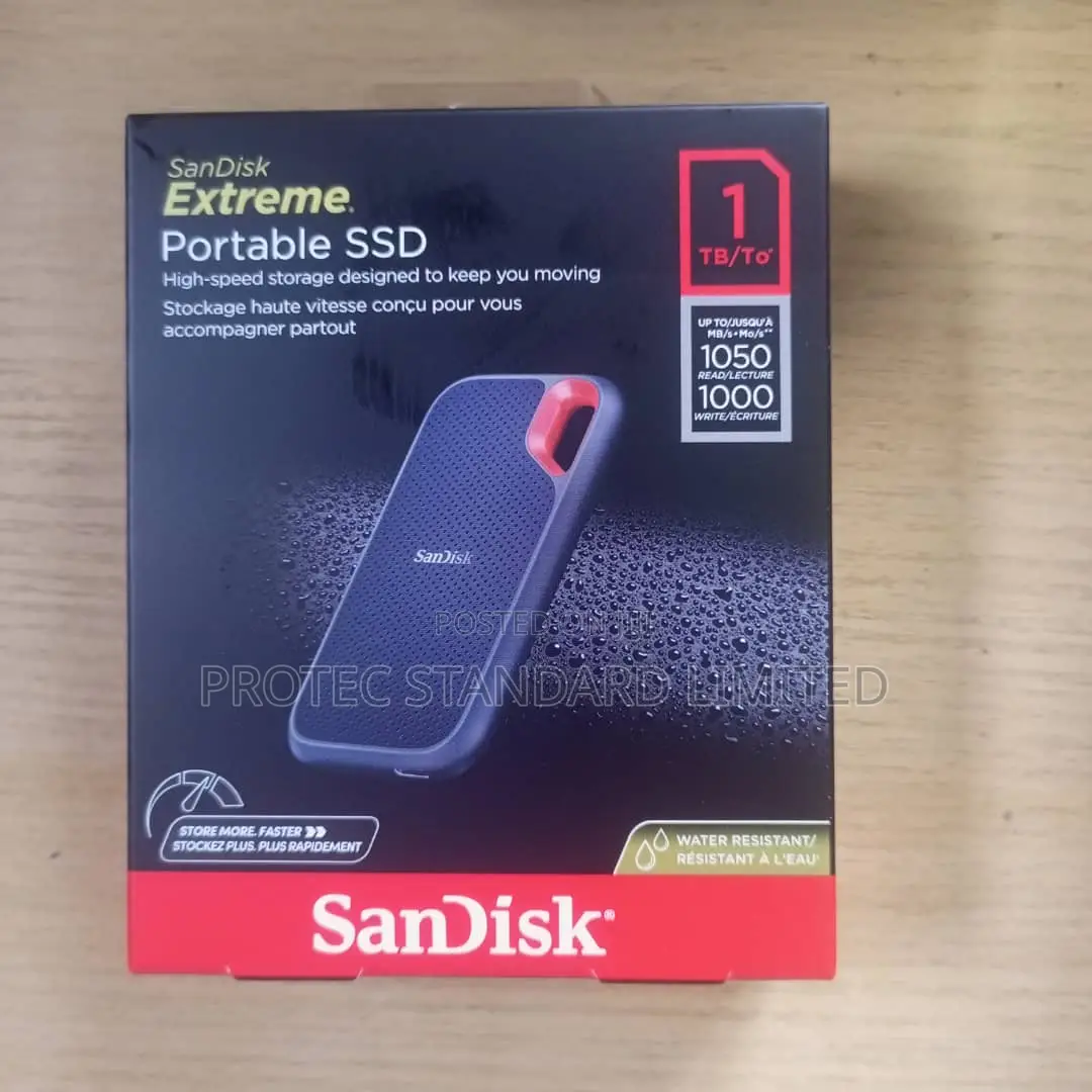 1tb SSD Extreme External 1050mbps