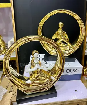 Luxury Figurine Yoga Woman Home Decor