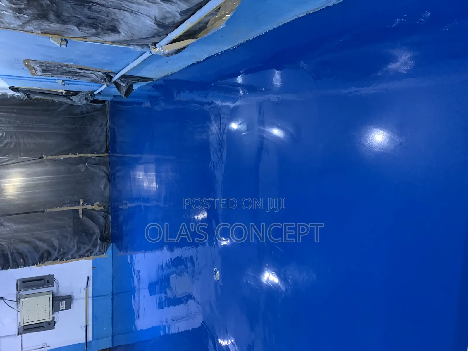 Classic Industrial Epoxy Floor