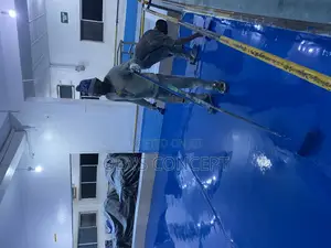 Classic Industrial Epoxy Floor