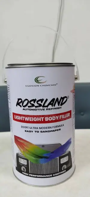 Body Filler Putty, Clear Coat, Hardener, Thinner, Etc