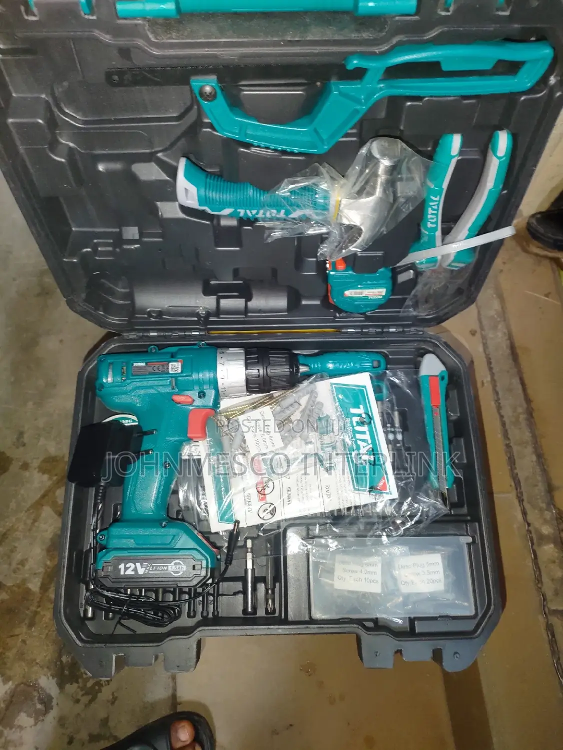 Total Electrical Working Tools Box