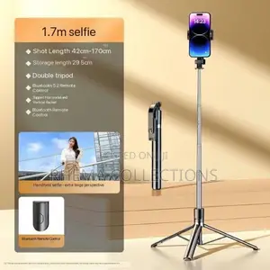 F610 1.7M Wireless Adjustable Bluetooth Selfie Stick