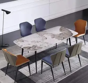 Quality 6 Seaters Marble Dining Set