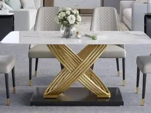Classic Dinning Table With 6 Chairs