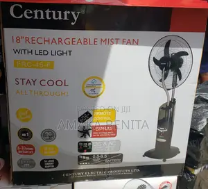 Century Rechargeable Mist Fan 18"