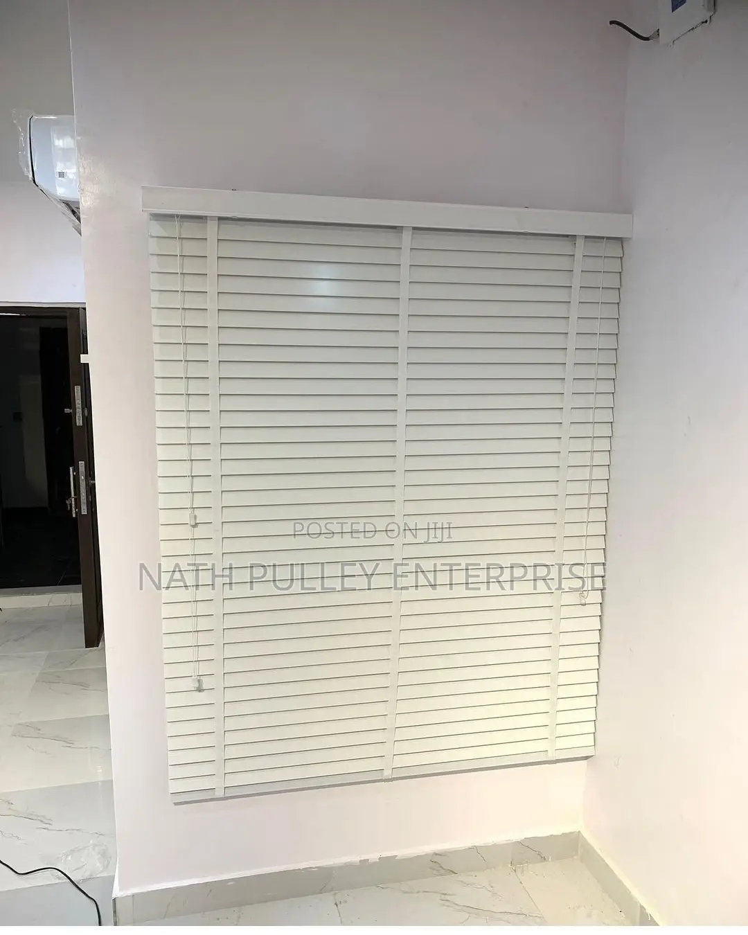 White Wooden Blinds