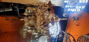 Golden Chandelier Light