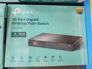 Tp Link 10_ Port Gigabit Desktop Poe+Switch