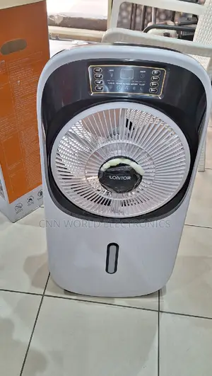 Original Lontor 12" Rechargeable Water Mist Fan Remote