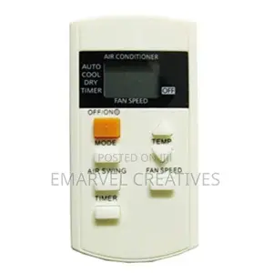 Ac Remote Compatible for Panasonic - 7 Buttons