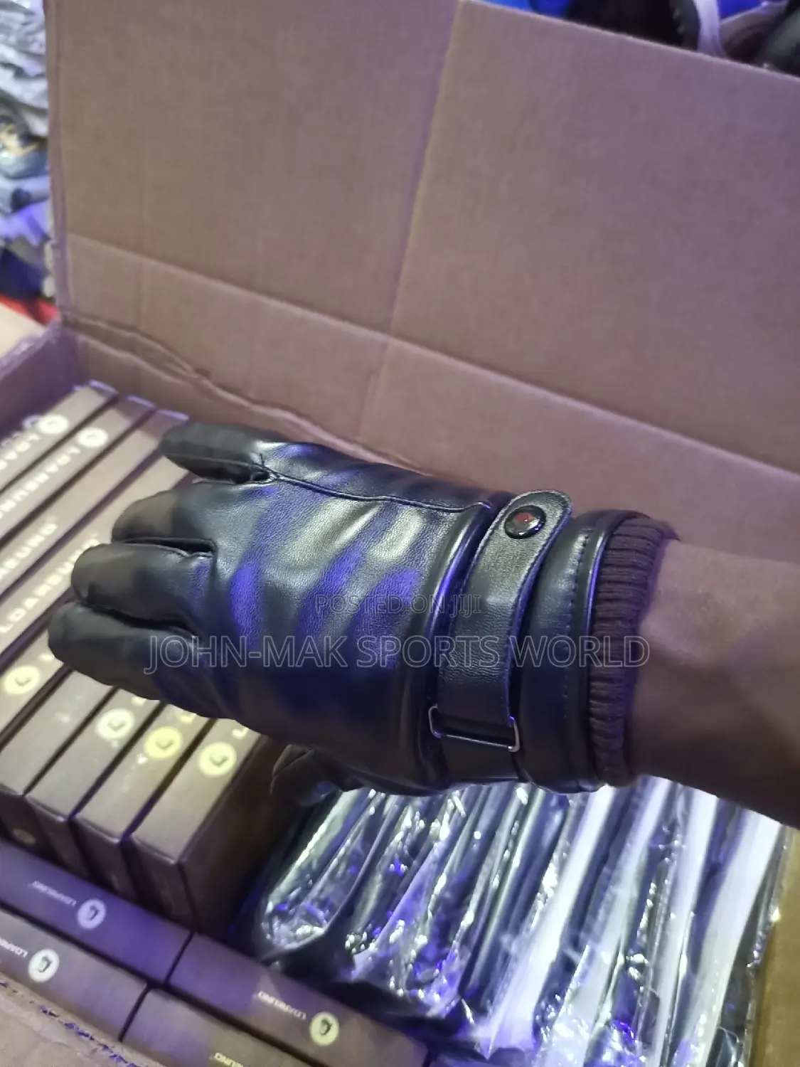 Leather Winter Gloves