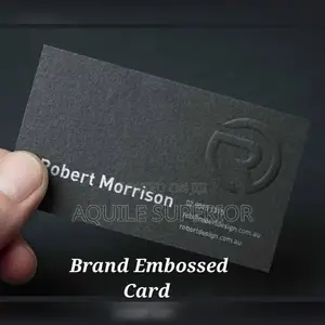 Printed Embossed Business Card for Company