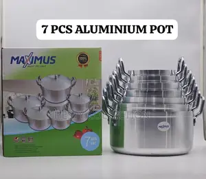 Maximus Correct Quality Aluminum Pots Set in 7 5 3