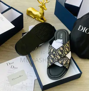 Dior Leather Slipers