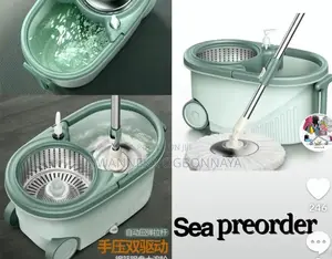 Spin Mop and Bucket Set