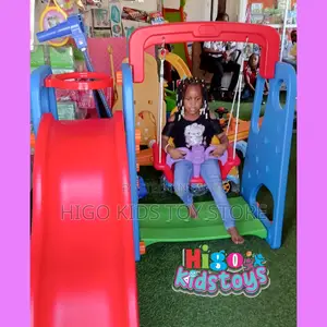 3in1 Toddler Slide Swing and Basketball