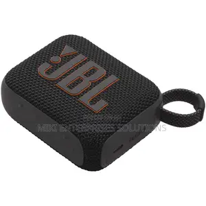 JBL Go 4 Portable Bluetooth Speaker Black