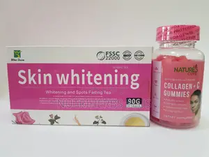 Collagen Gummies+ Tea: Lightens Skin Without Dark Spots