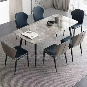 Marble Top Dining By 6 Seaters