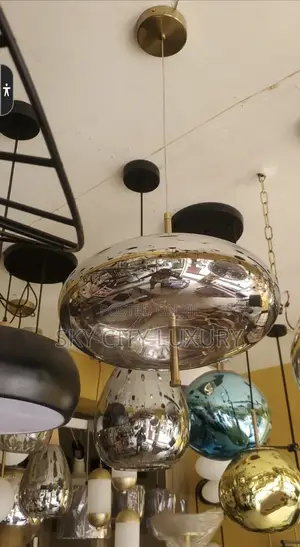 Led Glass Pendant Light