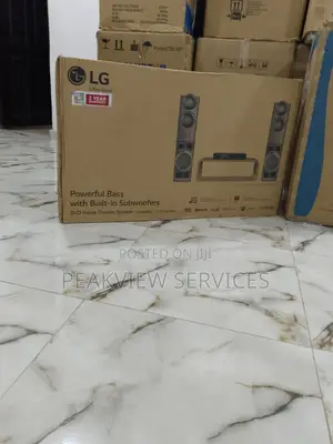 100% Quality LG Powerfull Bass Home Theater Lhd687bg 1250W
