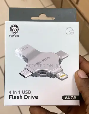 Green Lion 4 in 1 Usb Flash Drive 64gb