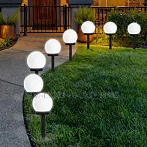 Outdoor Round Ball Garden Yard Ground Lamp Waterproof Party