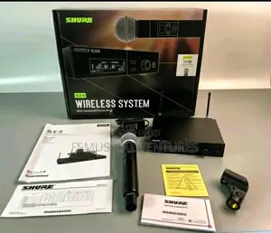 SHURE SLXD4/B87A Handheld Wireless Microphone System