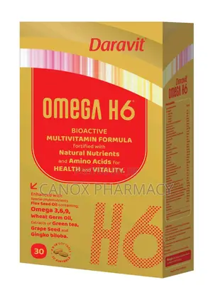 Daravit Omega H6 - 30 Capsules