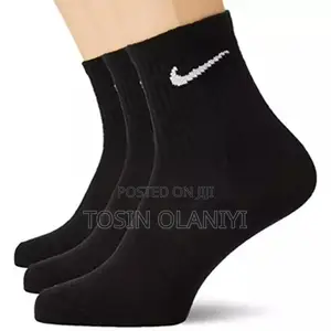 High Quality Nike Socks (Black)