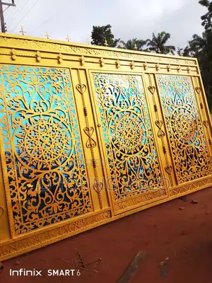 Golding Design Wrought Iron Gate