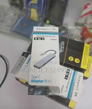 Typec to 6 in 1 Adaptor