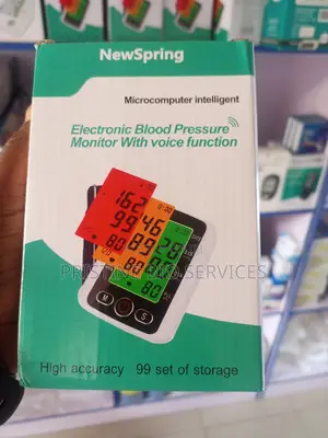 Electronic Blood Pressure Monitor With Voice