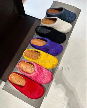 Marni Unisex Mature Leather Half Shoe