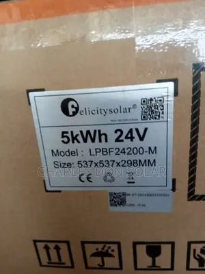 Felicity Lithium Battery 5kwh 24v Is Available
