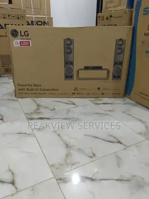 100% Safety LG Powerfull Bass Home Theater LHD687BG 1250w