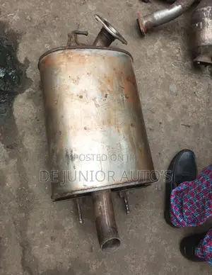 Exhaust Silencer Back Pot Highlander 2003