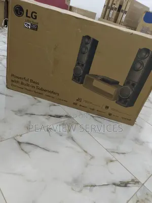 100% Improved LG Powerfull Bass Home Theater LHD687BG 1250w