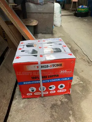 Original Kings-Stone 100 Percent Copper CCTV Coaxial Cable