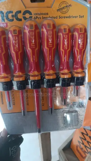 Ingco Electric Insulated Screwdriver Set-6pcs