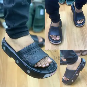 High Sole Fashion Slides
