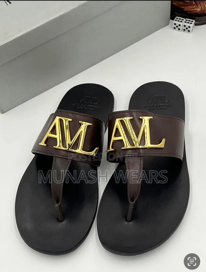 Italian Leather Slipers
