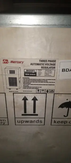 Mercury 30kva 3phase Stabilizer