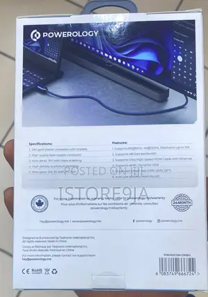 Powerology HDMI Cable