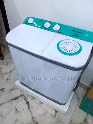 Hisense Twins Tub Washer 7.5 W.M WSQB 753|Strong and Durable
