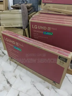100% Dependable 55inches LG Smart TV 55uk6400
